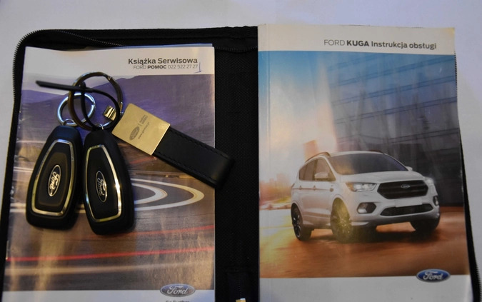 Ford Kuga cena 89500 przebieg: 99500, rok produkcji 2019 z Wrocław małe 497